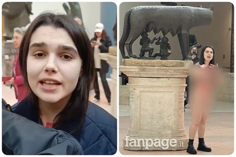 maria sofia federico nudo|Maria Sofia si spoglia per protesta ai Musei Capitolini: il VIDEO